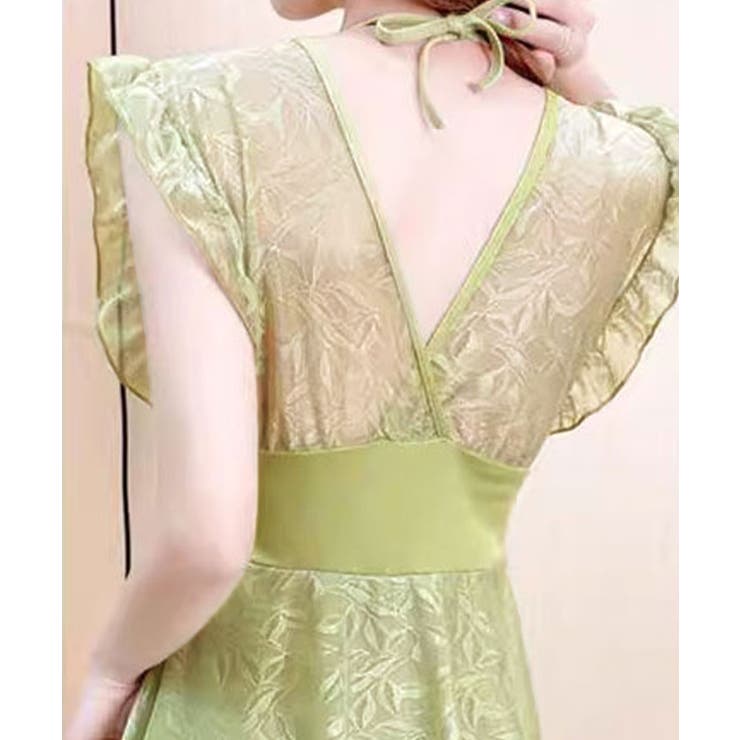 レースワンピース水着 カシュクール フリル | Riff | 詳細画像19 