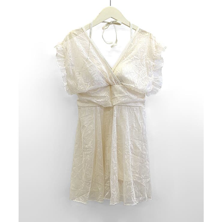 レースワンピース水着 カシュクール フリル | Riff | 詳細画像20 