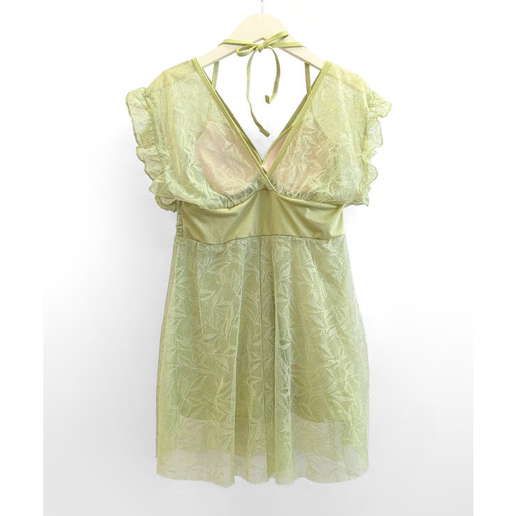 レースワンピース水着 カシュクール フリル | Riff | 詳細画像23 