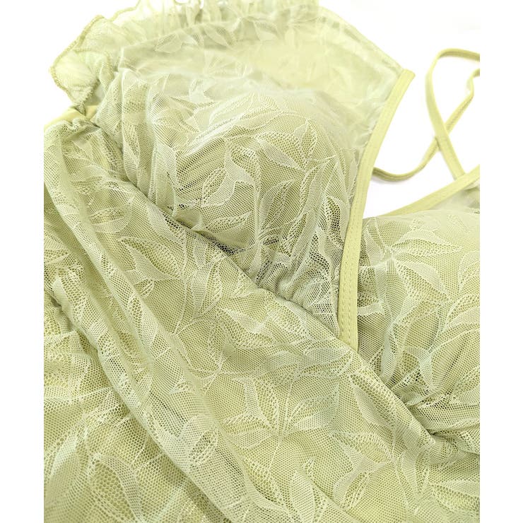 レースワンピース水着 カシュクール フリル | Riff | 詳細画像25 