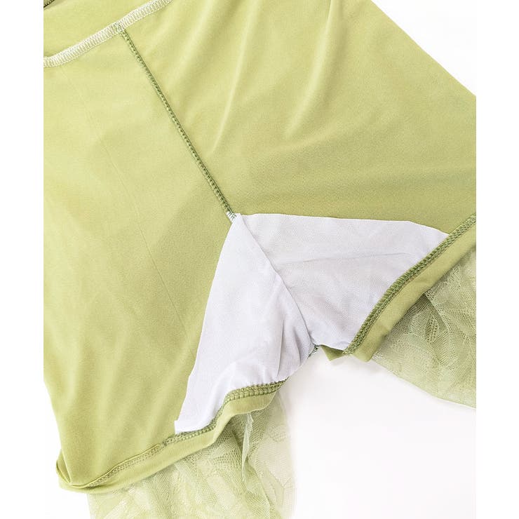 レースワンピース水着 カシュクール フリル | Riff | 詳細画像28 