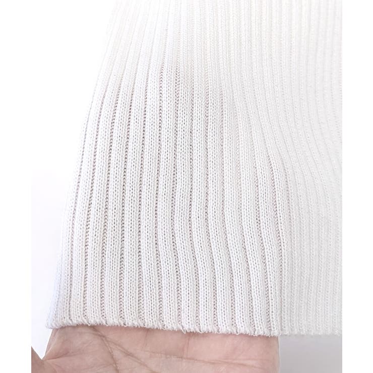 ダブルジップトップス リブニット カーディガン | Riff | 詳細画像27 