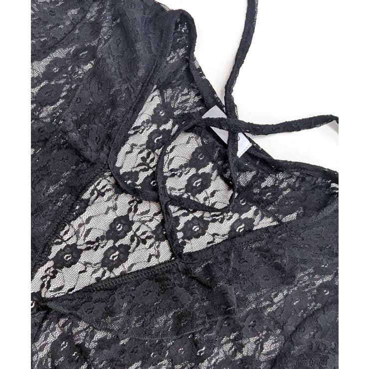 フリルレースカーディガン ショート丈 リボン | Riff | 詳細画像40 