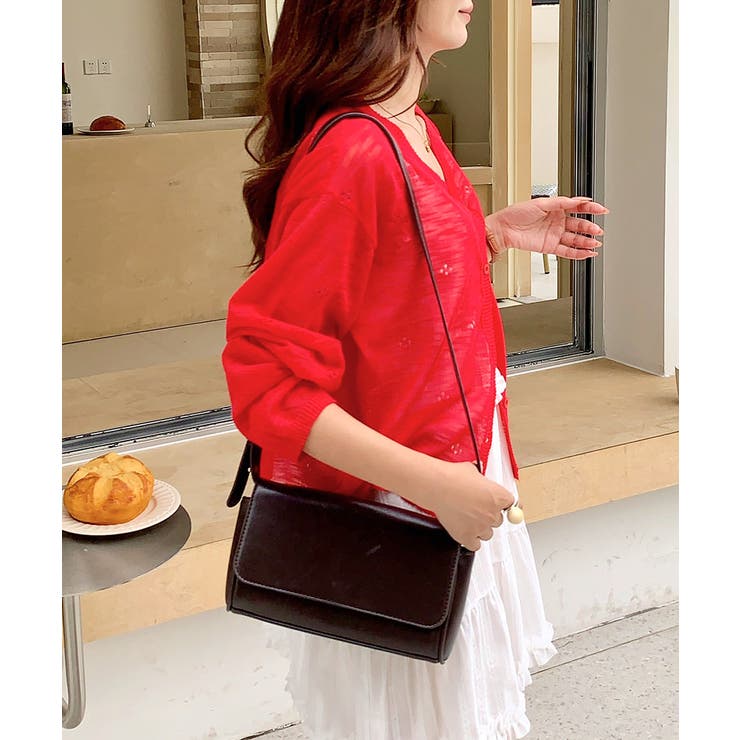 シアーニットカーディガン ニットカーデ サマーニット | Riff | 詳細画像17 