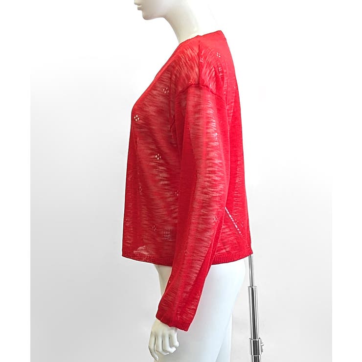 シアーニットカーディガン ニットカーデ サマーニット | Riff | 詳細画像35 