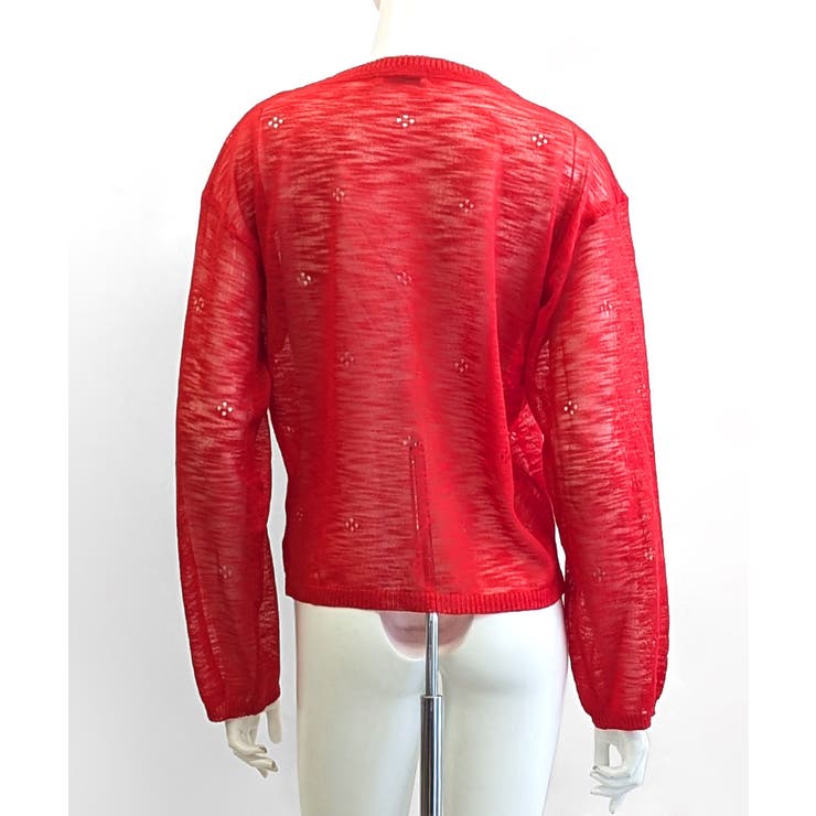 シアーニットカーディガン ニットカーデ サマーニット | Riff | 詳細画像36 