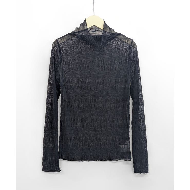 メロウハイネックシアートップス フリル レース | Riff | 詳細画像23 