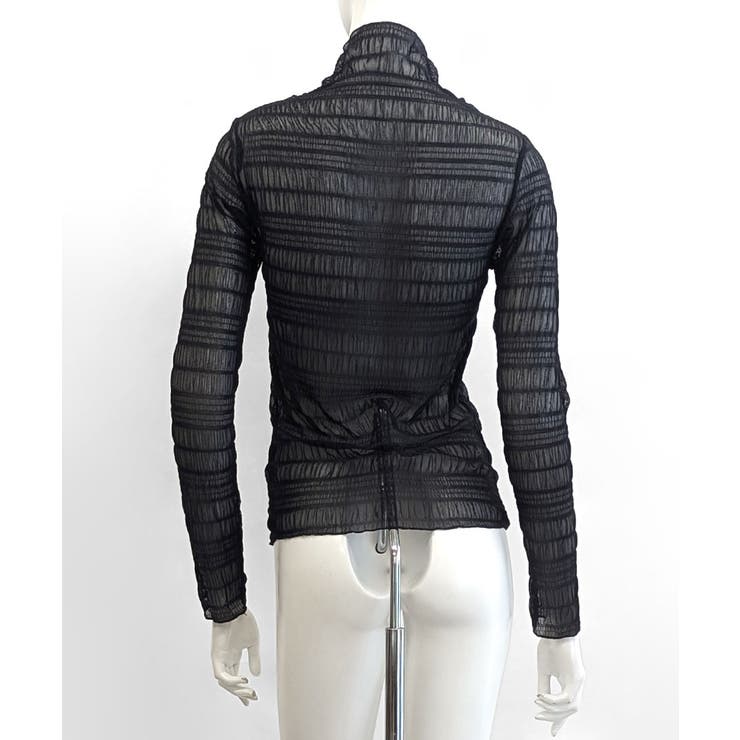 メロウハイネックシアートップス フリル レース | Riff | 詳細画像26 