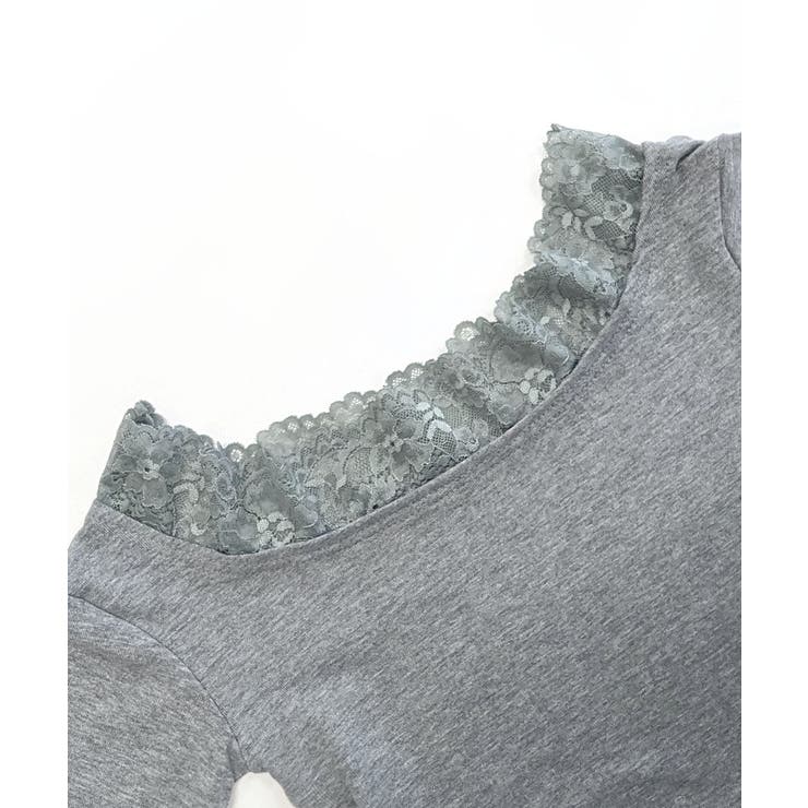 レース切り替えオフショル ワンショル ストレッチ | Riff | 詳細画像31 