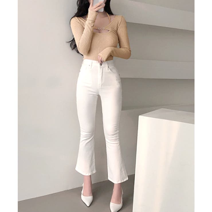 金具付きボレロ＆ホルターキャミソール レイヤード 重ね着 | Riff | 詳細画像25 