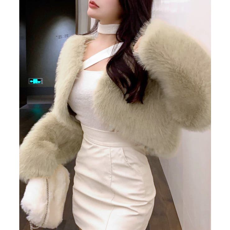 カラーファージャケット ショートコート ブルゾン | Riff | 詳細画像25 