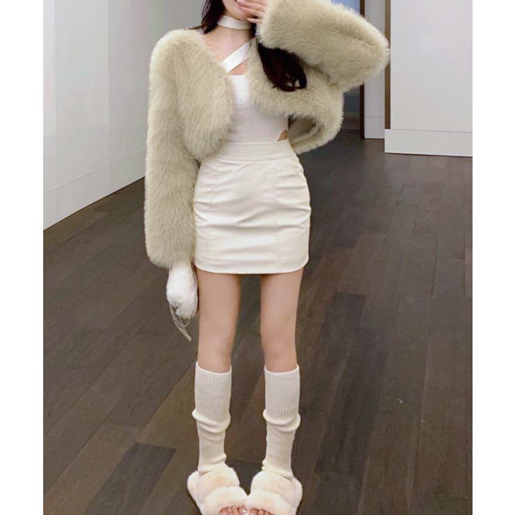 カラーファージャケット ショートコート ブルゾン | Riff | 詳細画像26 