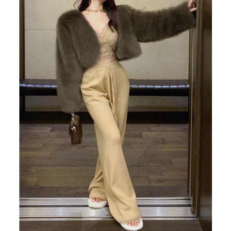 カラーファージャケット ショートコート ブルゾン | Riff | 詳細画像34 