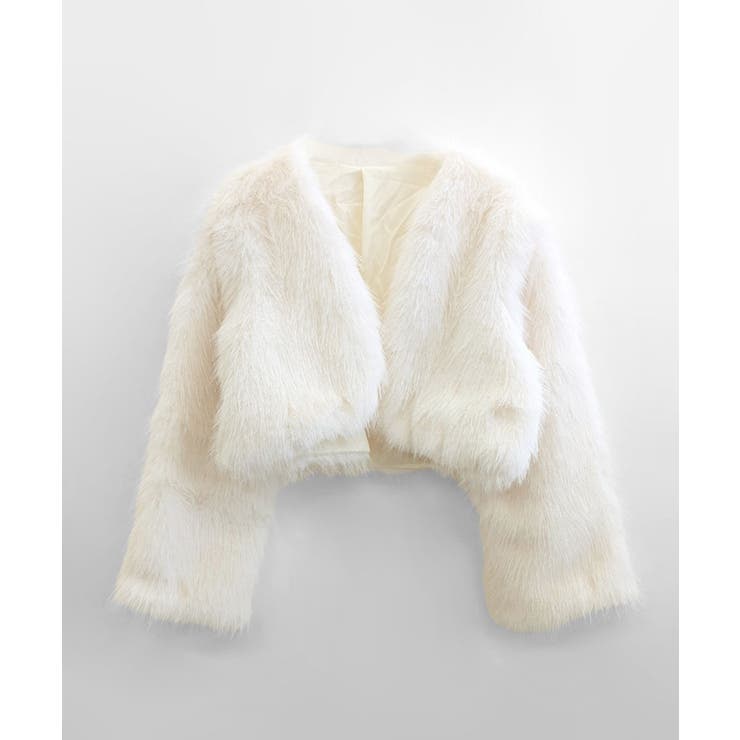 カラーファージャケット ショートコート ブルゾン | Riff | 詳細画像47 