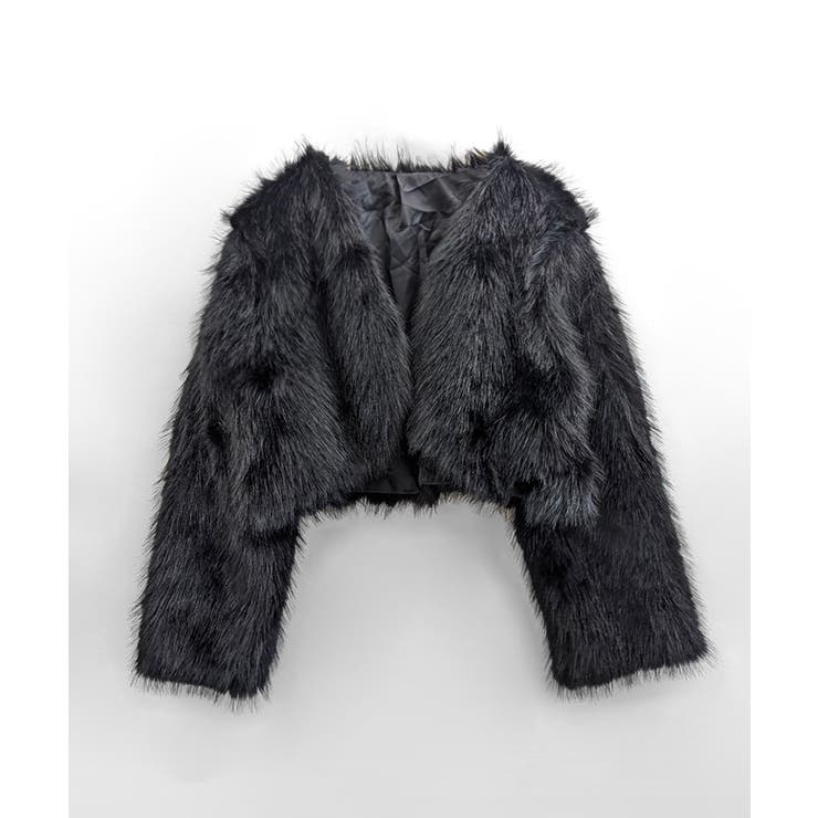 カラーファージャケット ショートコート ブルゾン | Riff | 詳細画像48 