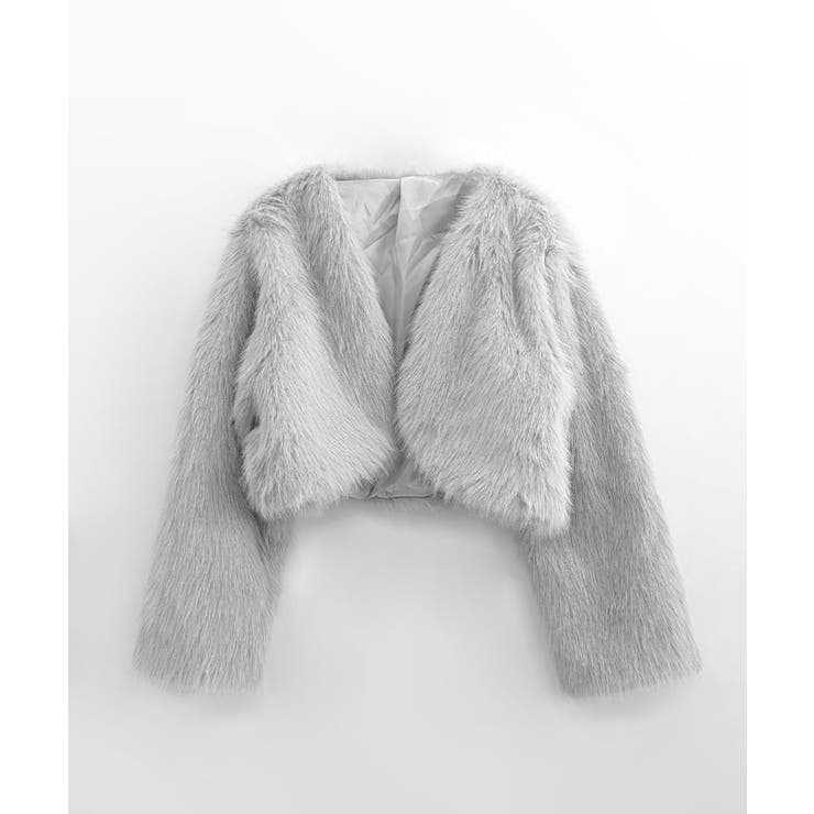 カラーファージャケット ショートコート ブルゾン | Riff | 詳細画像51 