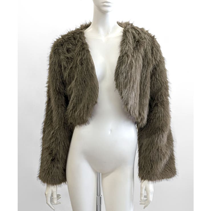 カラーファージャケット ショートコート ブルゾン | Riff | 詳細画像52 