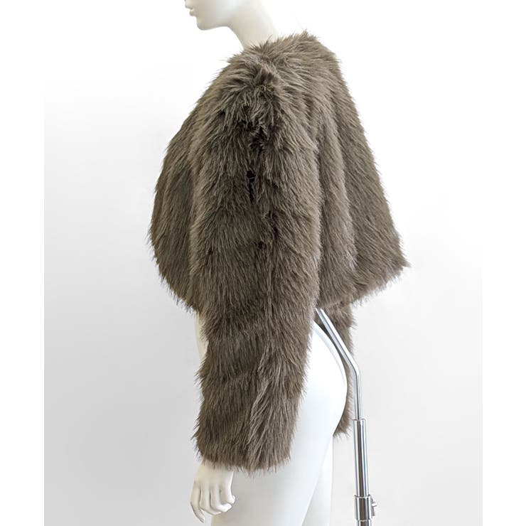 カラーファージャケット ショートコート ブルゾン | Riff | 詳細画像53 