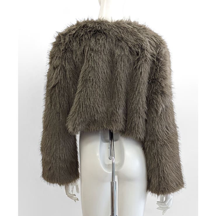 カラーファージャケット ショートコート ブルゾン | Riff | 詳細画像54 