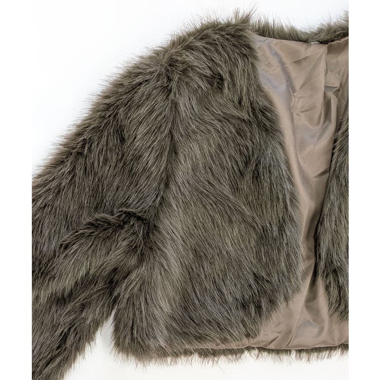 カラーファージャケット ショートコート ブルゾン | Riff | 詳細画像55 