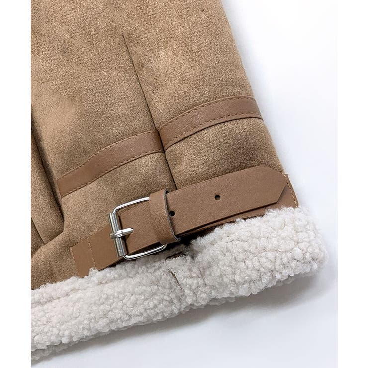 ムートンボアベスト ジップベスト ジャケット | Riff | 詳細画像41 