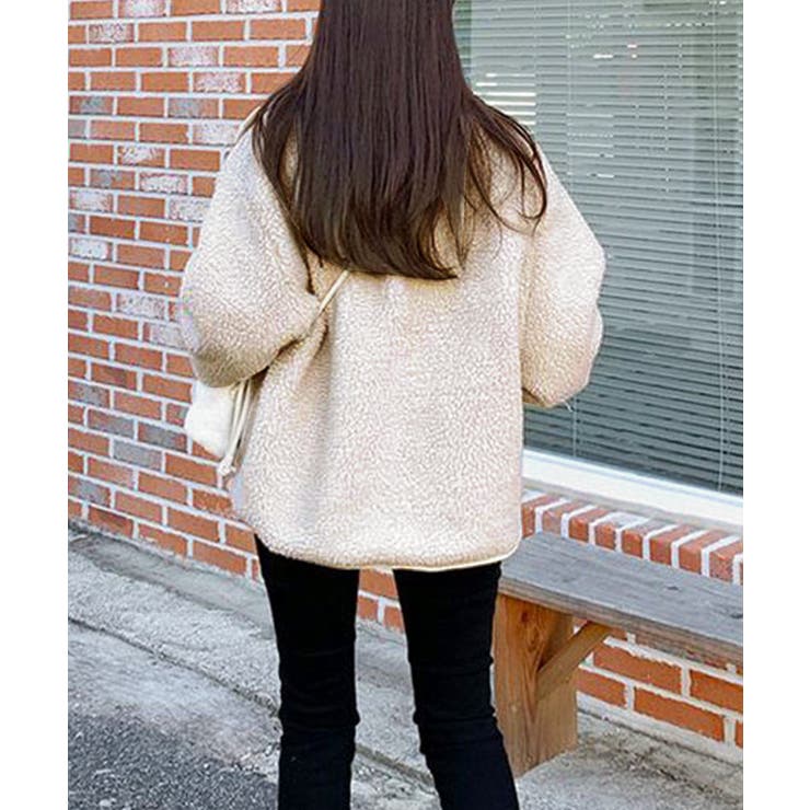 パイピングボアブルゾン ジャケット コート | Riff | 詳細画像19 