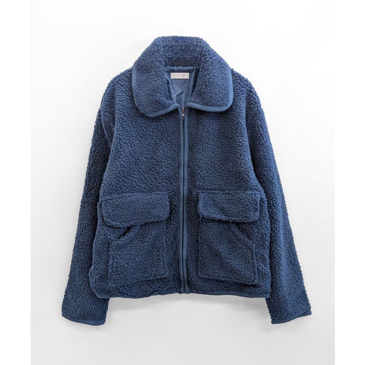 パイピングボアブルゾン ジャケット コート | Riff | 詳細画像21 