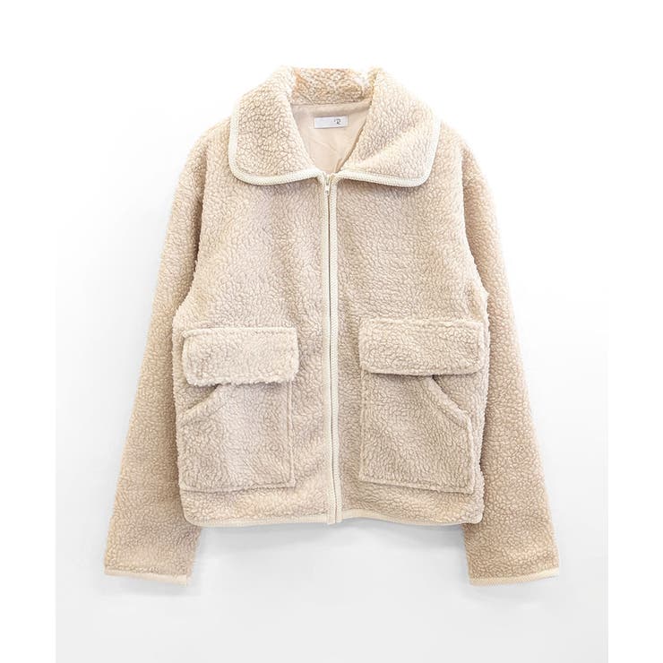 パイピングボアブルゾン ジャケット コート | Riff | 詳細画像22 