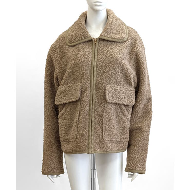 パイピングボアブルゾン ジャケット コート | Riff | 詳細画像23 