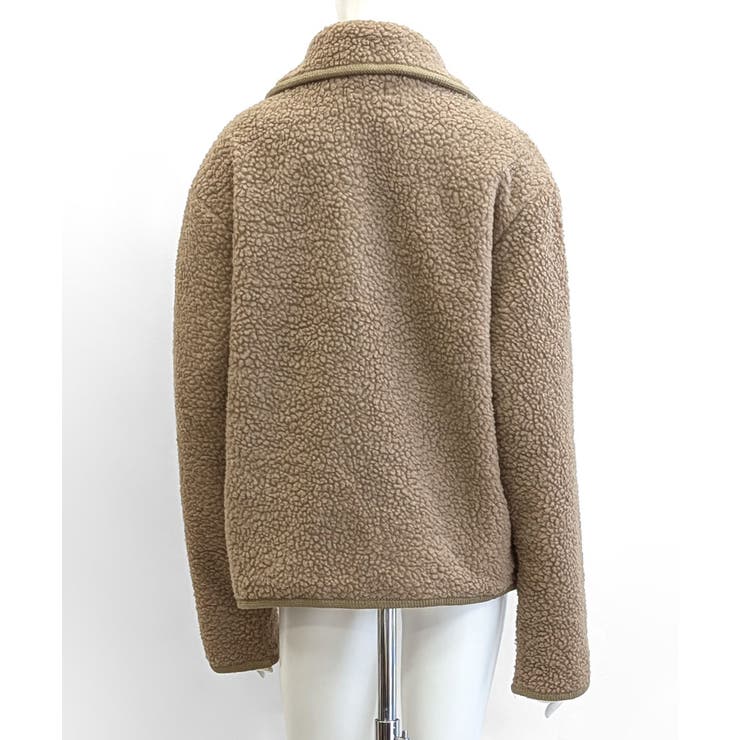 パイピングボアブルゾン ジャケット コート | Riff | 詳細画像25 