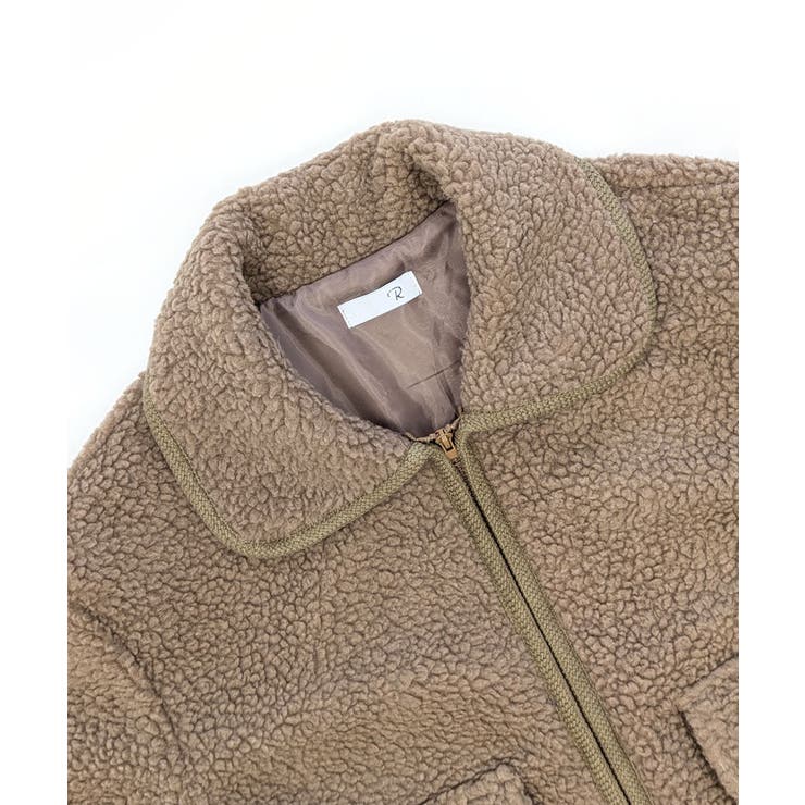 パイピングボアブルゾン ジャケット コート | Riff | 詳細画像26 