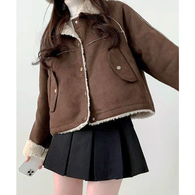 ムートンボアジャケット ブルゾン ジャケット | Riff | 詳細画像16 