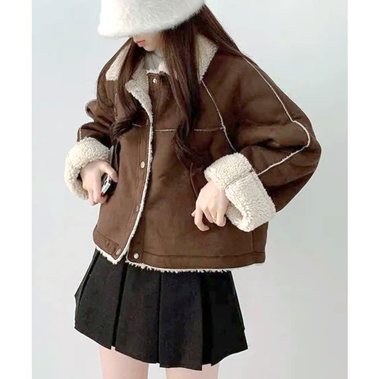 ムートンボアジャケット ブルゾン ジャケット | Riff | 詳細画像19 