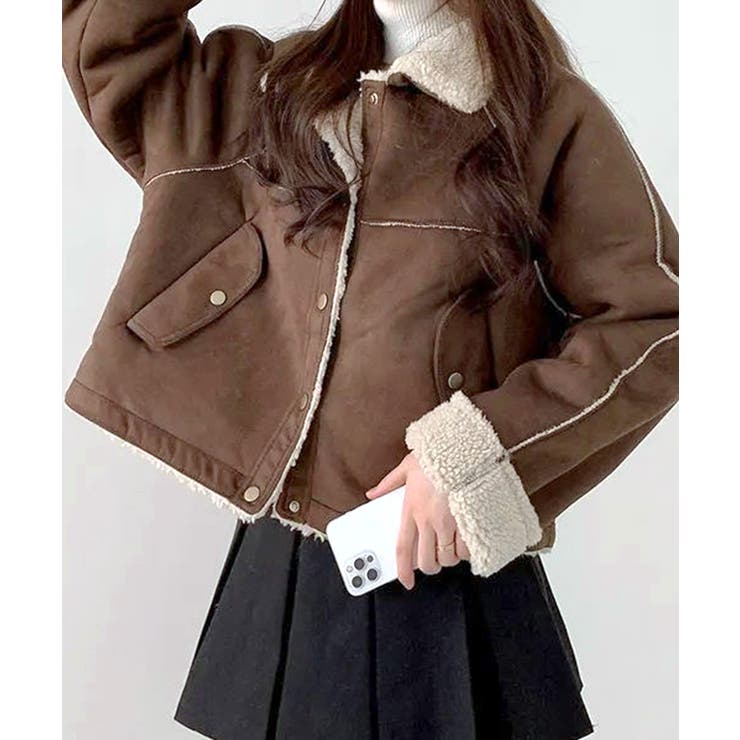 ムートンボアジャケット ブルゾン ジャケット | Riff | 詳細画像20 