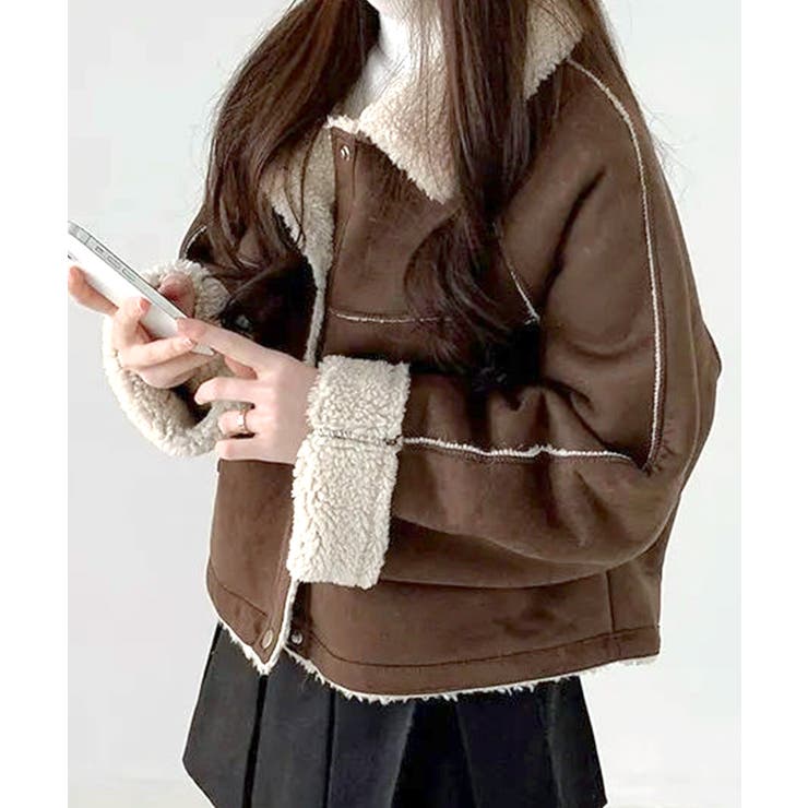 ムートンボアジャケット ブルゾン ジャケット | Riff | 詳細画像22 