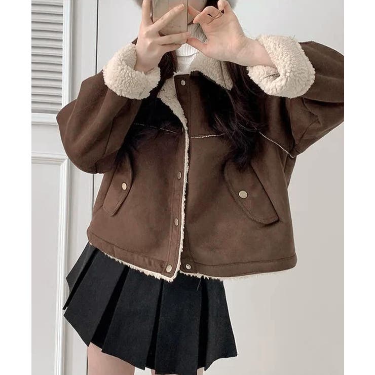 ムートンボアジャケット ブルゾン ジャケット | Riff | 詳細画像25 