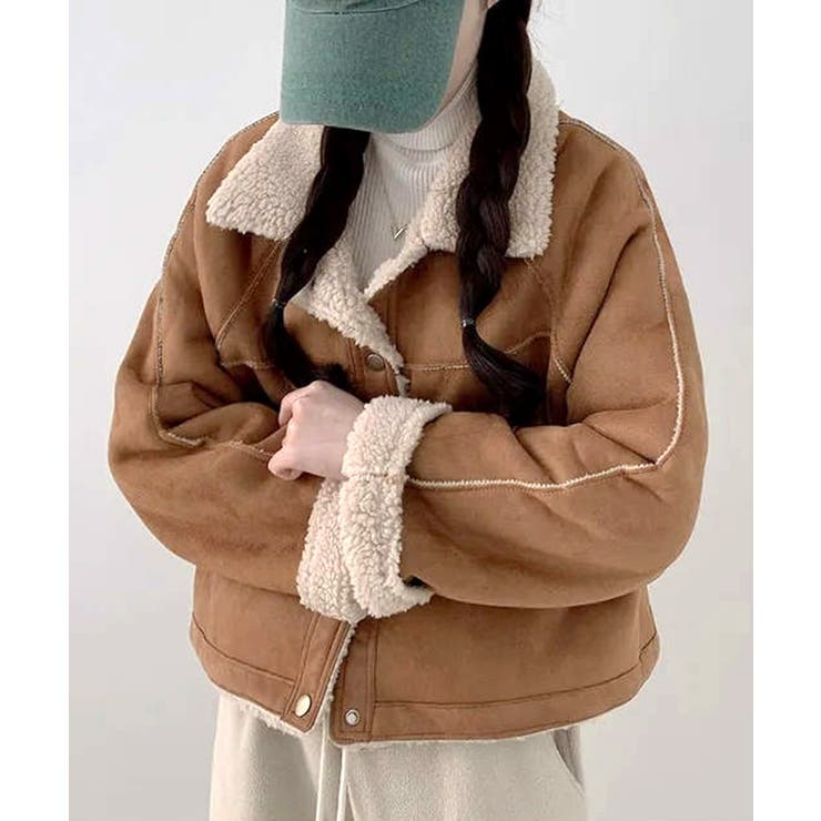 ムートンボアジャケット ブルゾン ジャケット | Riff | 詳細画像4 