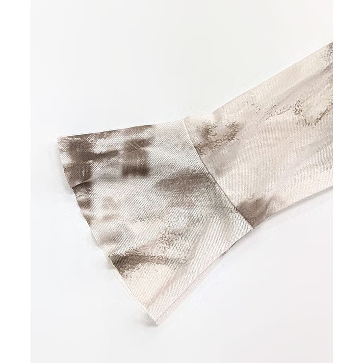 タイダイ柄オフショルトップス オフショルダー シアー | Riff | 詳細画像20 