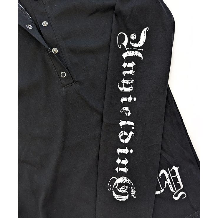 フード付き袖ロゴプリントパーカー ロンT 薄手パーカー | Riff | 詳細画像25 