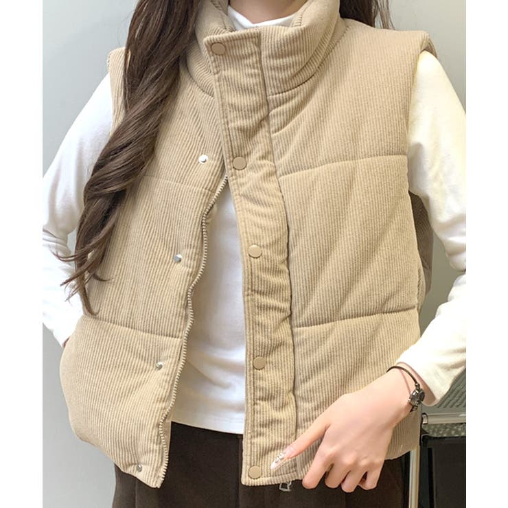 kolor／BEACON コーデュロイダウンベスト 20AW kolor beacon