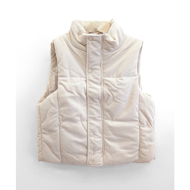 コーデュロイ中綿ベスト ダウンベスト ジャケット | Riff | 詳細画像26 