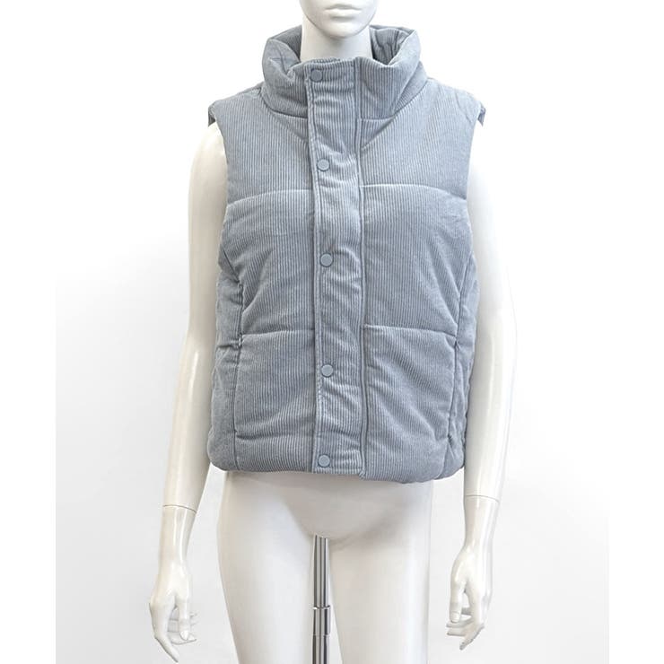 コーデュロイ中綿ベスト ダウンベスト ジャケット | Riff | 詳細画像30 