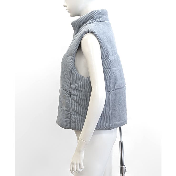 コーデュロイ中綿ベスト ダウンベスト ジャケット | Riff | 詳細画像31 