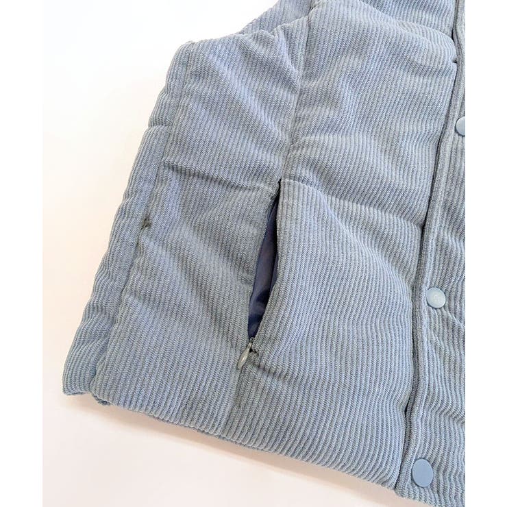 コーデュロイ中綿ベスト ダウンベスト ジャケット | Riff | 詳細画像36 