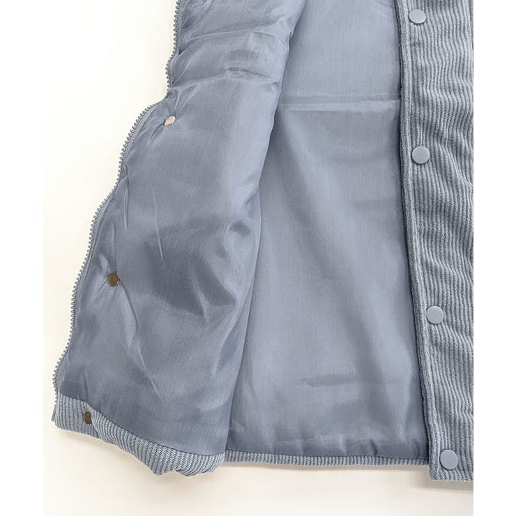 コーデュロイ中綿ベスト ダウンベスト ジャケット | Riff | 詳細画像37 