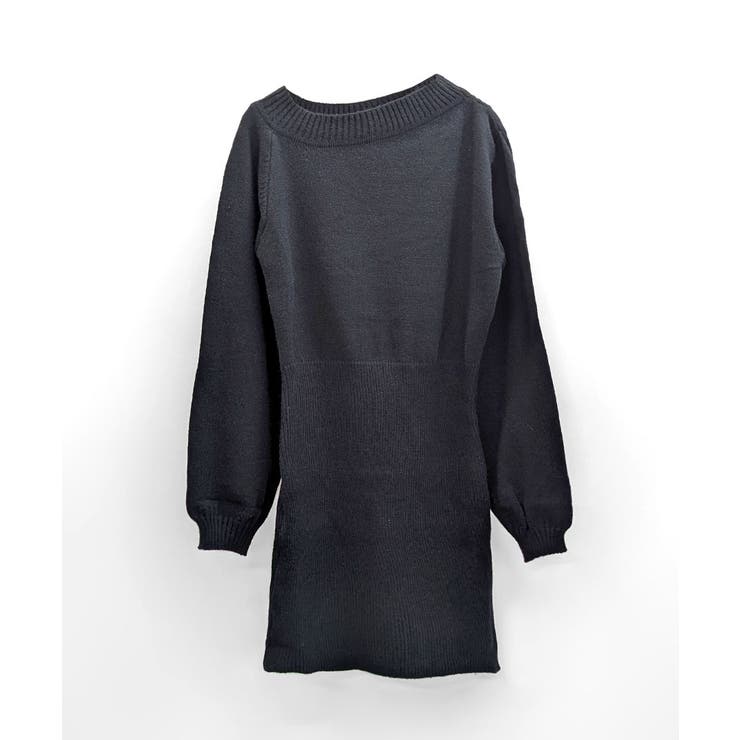 ワンショルニットミニワンピース オフショル セーター | Riff | 詳細画像24 