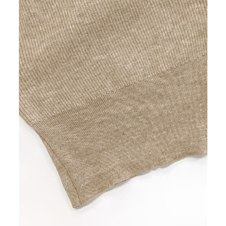 ホルターネックオフショルリブニット オフショルダー リブ編み | Riff | 詳細画像31 