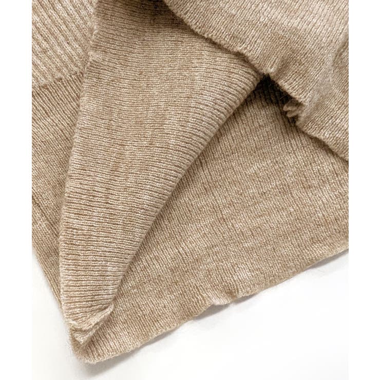 ホルターネックオフショルリブニット オフショルダー リブ編み | Riff | 詳細画像32 