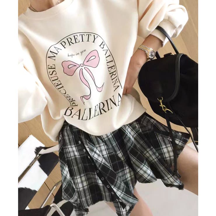 チェック柄ミニスカート インナーパンツ付き アシンメトリー | Riff | 詳細画像21 