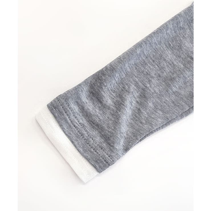 ヘンリーネックレイヤード風トップス フェイクレイヤード ドッキング | Riff | 詳細画像32 